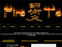 Tablet Screenshot of firetechnicians.com